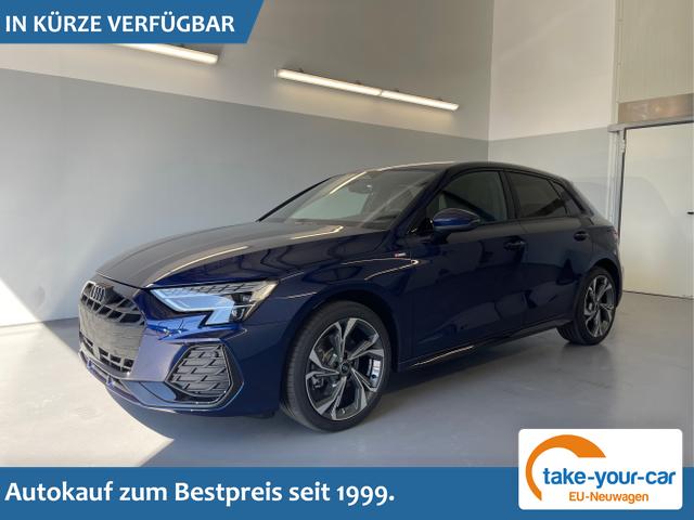 Audi A3 Sportback - S line TFSI 204PS S-tronic quattro 2xS line+18Zoll+Navi+AHK Vorlauffahrzeug