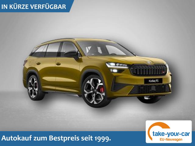 Skoda Kodiaq - RS 2.0 TSI 7-Gang DSG 4x4 Vorlauffahrzeug
