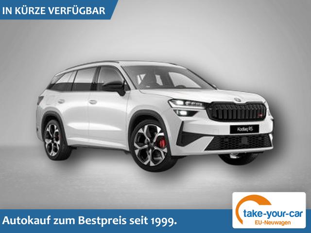 Skoda Kodiaq - RS 2.0 TSI 7-Gang DSG 4x4 Vorlauffahrzeug