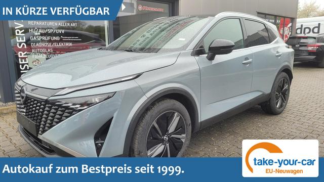 Nissan Qashqai - Tekna 4x4 4x4*Navi*LED*PDach*Leder*Shzg*BFS* Vorlauffahrzeug