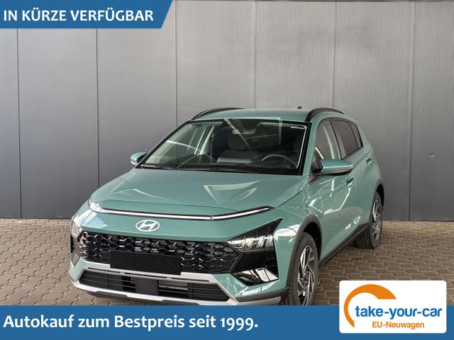 Hyundai BAYON - Comfort Plus 1.2 MPI / Sitz + Lenkradheizung PDC V&H Kamera LED Tempomat Keyless Alu 16" Vorlauffahrzeug