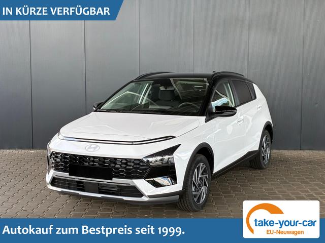 Hyundai BAYON - Comfort Plus 1.2 MPI / Navi PDC m. Kamera Klimaautom./ LED Sitz & Lenkr.Heiz/ Alu16 Vorlauffahrzeug