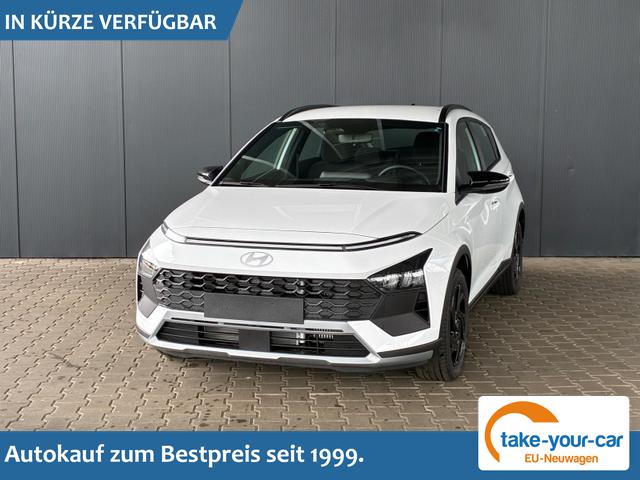 Hyundai BAYON - Blackline 1.0 T-GDI 6MT / LED Sitz + Lenkradheizung Navi Tempomat Alu 16" Vorlauffahrzeug