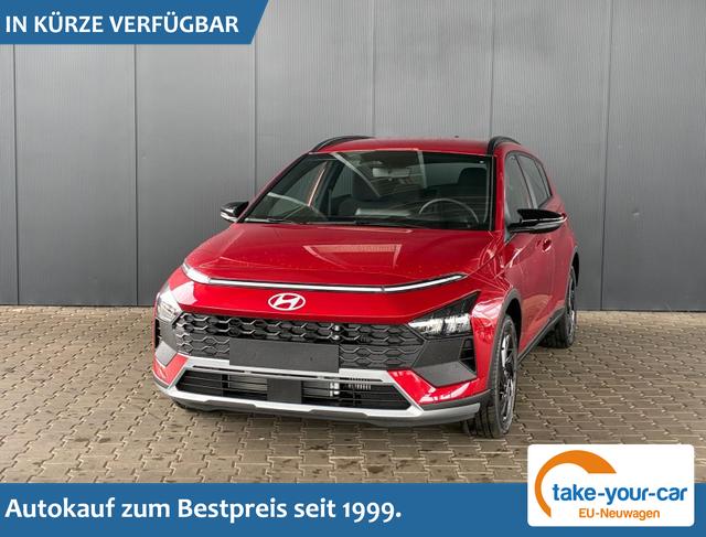 Hyundai BAYON - Blackline 1.0 T-GDI 6MT / LED Sitz + Lenkradheizung Navi Tempomat Alu 16" Vorlauffahrzeug