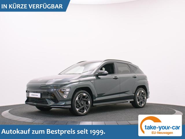 Hyundai KONA Elektro - N-Line 64,8 kWh / Bose ACC PDC V&H + Kamera Keyless Sitz Lenkradheiz. LED Alu 19" Vorlauffahrzeug