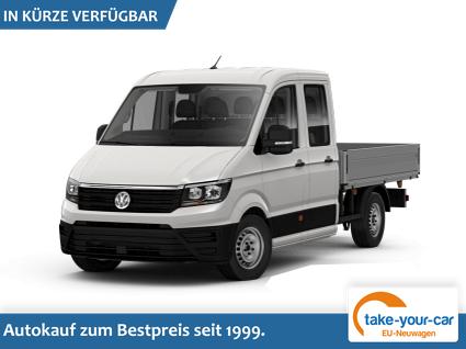 Volkswagen Crafter - Doppelkabine Pritsche 35 DOKA L4 (Doppelkabine) 2.0 TDI 103kW (140 PS) 6-Gang-Schaltgetriebe Vorlauffahrzeug
