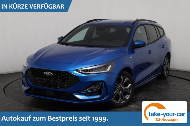 Ford Focus Turnier - ST-Line X (ST-Line X) 1.0 EcoBoost Hybrid 114kW (155 PS) 7-Gang-Automatikgetriebe Vorlauffahrzeug