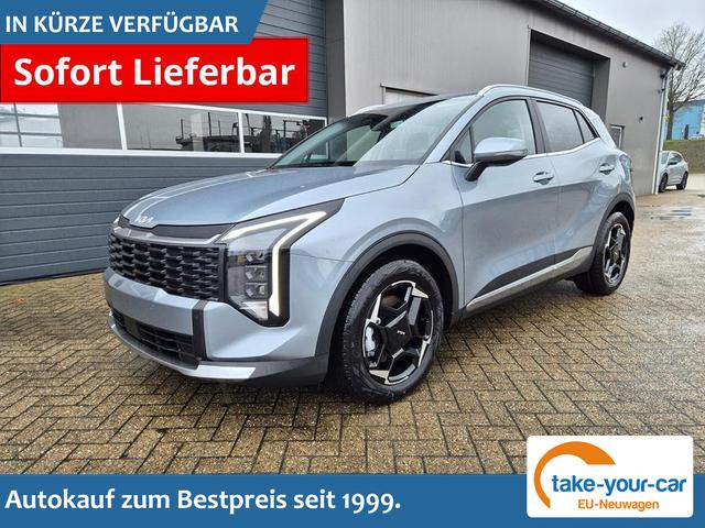 Kia Sportage - Spirit 1.6 T-GDI 150PS Automatik NEUES MODELL MY26 FACELIFT Teil-Leder 18"LM Sitzheizung v+h Lenkradheizung Klimaautomatik ACC Navi Bluetooth Touchscreen Apple CarPlay Android Auto PDC R&uuml;ckf.Kamera 2x Keyless Vorlauffahrzeug