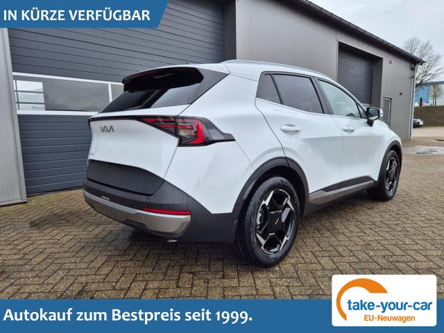 Kia Sportage - Spirit 1.6 T-GDI 150PS Automatik NEUES MODELL MY26 FACELIFT Teil-Leder 18"LM Sitzheizung v+h Lenkradheizung Klimaautomatik ACC Navi Bluetooth Touchscreen Apple CarPlay Android Auto PDC R&uuml;ckf.Kamera 2x Keyless Vorlauffahrzeug