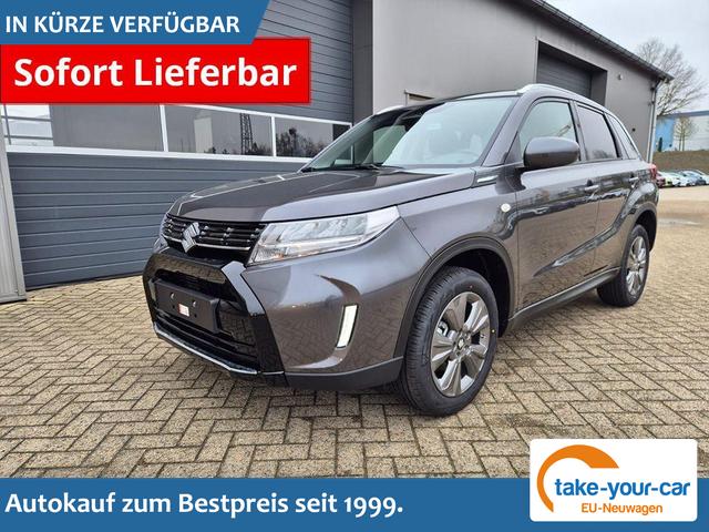 Suzuki Vitara - Comfort 110PS Automatik MHEV 1.4 Boosterjet Klimaautomatik Sitzheizung Navi ACC PDC R&uuml;ckf.Kamera Suzuki-Radio Apple CarPlay Android Auto Touchscreen 2xKeyless 17-LM Vorlauffahrzeug