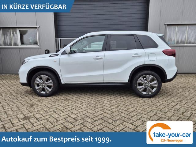 Suzuki Vitara - Comfort 110PS Automatik MHEV 1.4 Boosterjet Klimaautomatik Sitzheizung Navi ACC PDC R&uuml;ckf.Kamera Suzuki-Radio Apple CarPlay Android Auto Touchscreen 2xKeyless 17-LM Vorlauffahrzeug