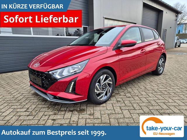 Hyundai i20 - 1.0 T-GDI 90PS Trend 5-t&uuml;rig Klimaautomatik Sitzheizung Lenkradheizung R&uuml;ckf.Kamera PDC Apple CarPlay Android Auto Tempomat Touchscreen 16"LM Vorlauffahrzeug
