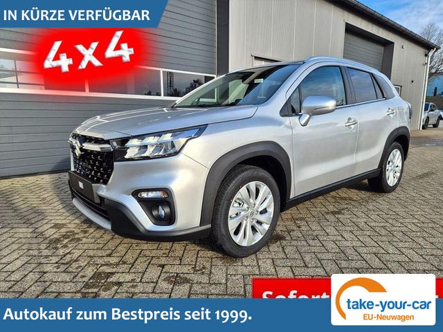 Suzuki S-Cross - Comfort 110PS MHEV 4x4 ALLGRIP 1.4 Boosterjet Navi Klimaautomatik Sitzheizung ACC PDC v+h R&uuml;ckf.Kamera Suzuki-Radio Apple CarPlay Android Auto Touchscreen 2xKeyless 17-LM Vorlauffahrzeug