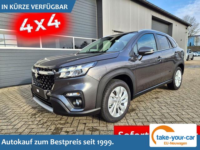 Suzuki S-Cross - Comfort 110PS MHEV 4x4 ALLGRIP 1.4 Boosterjet Navi Klimaautomatik Sitzheizung ACC PDC v+h R&uuml;ckf.Kamera Suzuki-Radio Apple CarPlay Android Auto Touchscreen 2xKeyless 17-LM Vorlauffahrzeug