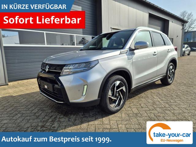 Suzuki Vitara - Comfort+ 110PS Automatik MHEV 1.4 Boosterjet Teilleder Navi Klimaautomatik Sitzheizung ACC PDC v+h R&uuml;ckf.Kamera Suzuki-Radio Apple CarPlay Android Auto Touchscreen 2xKeyless 17-LM Vorlauffahrzeug