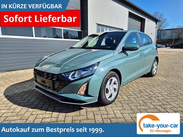 Hyundai i20 - 1.0 T-GDI 90PS Automatik 5-T&uuml;rer Sitzheizung Lenkradheizung R&uuml;ckf.Kamera PDC Klima Apple CarPlay Android Auto Tempomat Touchscreen Vorlauffahrzeug
