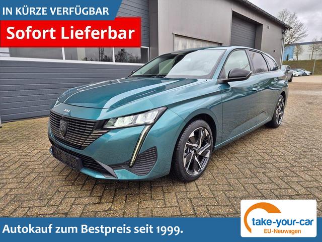 Peugeot 308 SW - Allure 1.2 Hybrid 145PS Automatik LED-Scheinwerfer 10" HD-Touchscreen wireless Apple CarPlay + Android Auto Bluetooth 2x Keyless ACC R&uuml;ckf.Kamera PDC 17"LM Vorlauffahrzeug