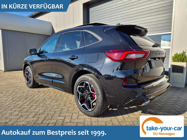 Ford Kuga - ST-Line X 243PS PHEV Automatik Matrix-LED schwenkb. AHK elektr. PanoDach Sitzheizung v+h Lenkradheizung Frontscheibe beheizb. Navi SYNC4 Apple CarPlay Android Auto Touchscreen PDC 4xKamera 2xKeyless B+O Sound 19"LM vollelektr. Reichweite 65KM Vorlauffahrzeug