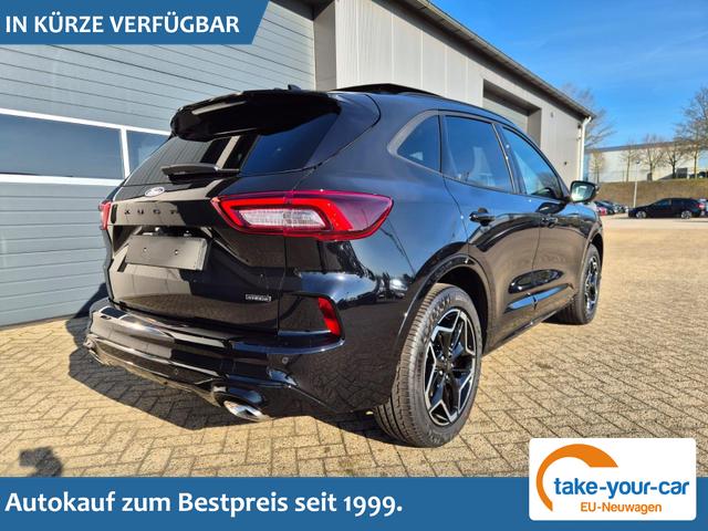 Ford Kuga - ST-Line X 243PS PHEV Automatik Matrix-LED schwenkb. AHK elektr. PanoDach Sitzheizung v+h Lenkradheizung Frontscheibe beheizb. Navi SYNC4 Apple CarPlay Android Auto Touchscreen PDC 4xKamera 2xKeyless B+O Sound 19"LM vollelektr. Reichweite 65KM Vorlauffahrzeug