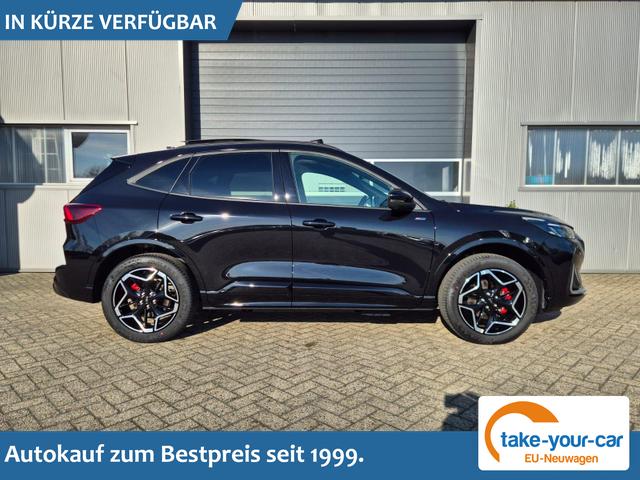 Ford Kuga - ST-Line X 243PS PHEV Automatik Matrix-LED schwenkb. AHK elektr. PanoDach Sitzheizung v+h Lenkradheizung Frontscheibe beheizb. Navi SYNC4 Apple CarPlay Android Auto Touchscreen PDC 4xKamera 2xKeyless B+O Sound 19"LM vollelektr. Reichweite 65KM Vorlauffahrzeug