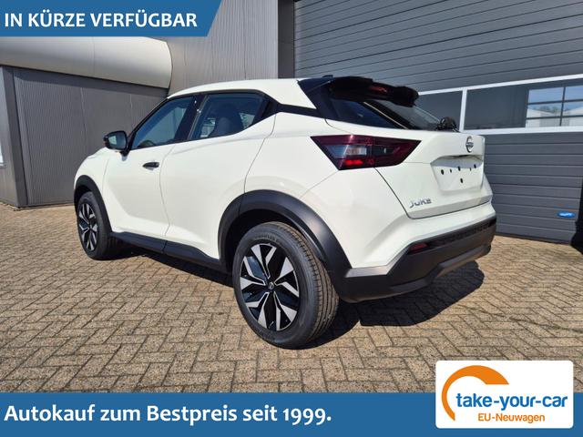 Nissan Juke - 1.0 DIG-T 114PS Acenta Klimaautomatik Sitzheizung R&uuml;ckf.Kamera Bluetooth Touchscreen wireless Apple CarPlay Android Auto Vorlauffahrzeug