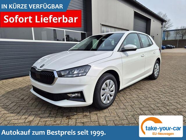 Skoda Fabia - 1.0 TSI 95PS Selection 5-t&uuml;rig R&uuml;ckf.Kamera Parksensoren Sitzheizung Multifunktionslenkrad Klima Skoda-Radio Bluetooth Touchscreen Tempomat Nebelsch. Apple CarPlay + Android Auto Vorlauffahrzeug