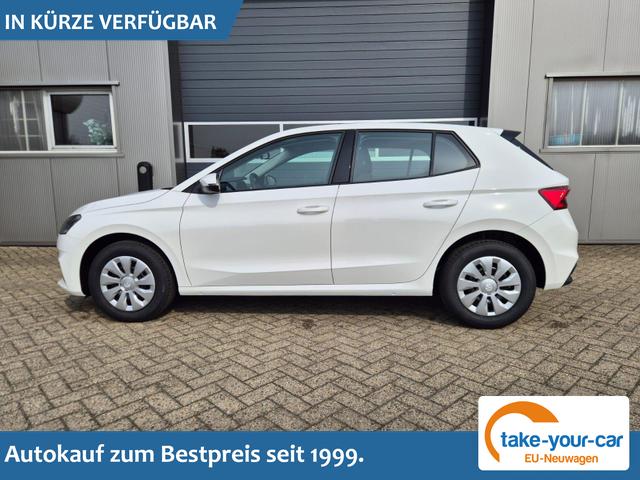 Skoda Fabia - 1.0 TSI 95PS Selection 5-t&uuml;rig R&uuml;ckf.Kamera Parksensoren Sitzheizung Multifunktionslenkrad Klima Skoda-Radio Bluetooth Touchscreen Tempomat Nebelsch. Apple CarPlay + Android Auto Vorlauffahrzeug