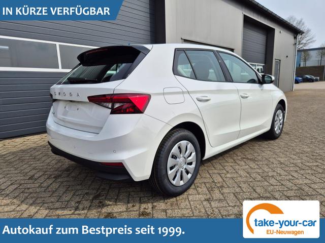 Skoda Fabia - 1.0 TSI 95PS Selection 5-t&uuml;rig R&uuml;ckf.Kamera Parksensoren Sitzheizung Multifunktionslenkrad Klima Skoda-Radio Bluetooth Touchscreen Tempomat Nebelsch. Apple CarPlay + Android Auto Vorlauffahrzeug