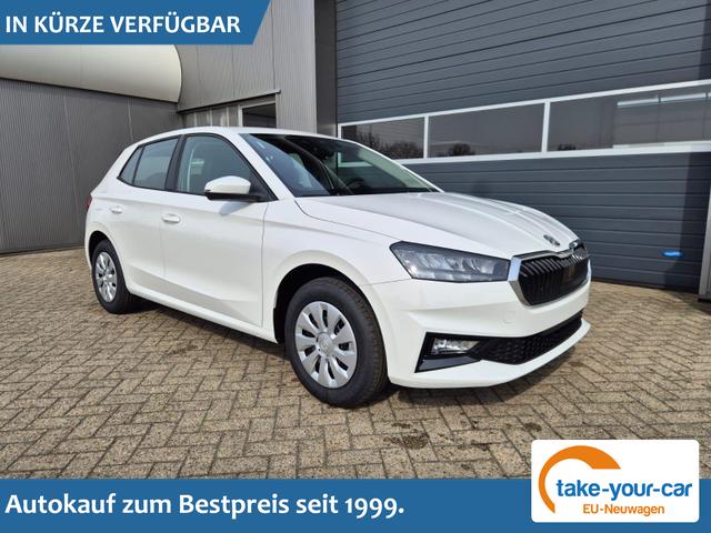 Skoda Fabia - 1.0 TSI 95PS Selection 5-t&uuml;rig R&uuml;ckf.Kamera Parksensoren Sitzheizung Multifunktionslenkrad Klima Skoda-Radio Bluetooth Touchscreen Tempomat Nebelsch. Apple CarPlay + Android Auto Vorlauffahrzeug