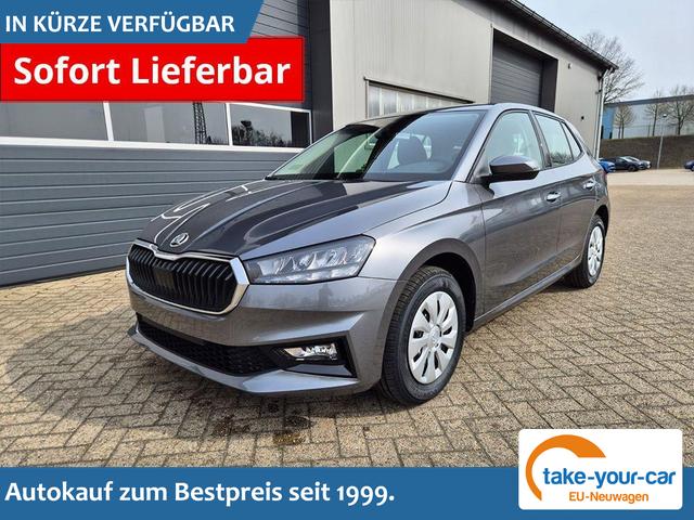 Skoda Fabia - 1.0 TSI 95PS Selection 5-t&uuml;rig R&uuml;ckf.Kamera Parksensoren Sitzheizung Multifunktionslenkrad Klima Skoda-Radio Bluetooth Touchscreen Tempomat Nebelsch. Apple CarPlay + Android Auto Vorlauffahrzeug