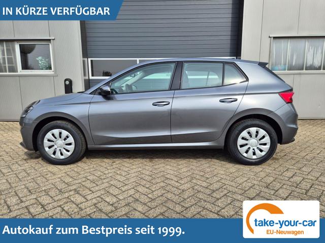 Skoda Fabia - 1.0 TSI 95PS Selection 5-t&uuml;rig R&uuml;ckf.Kamera Parksensoren Sitzheizung Multifunktionslenkrad Klima Skoda-Radio Bluetooth Touchscreen Tempomat Nebelsch. Apple CarPlay + Android Auto Vorlauffahrzeug