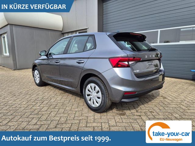Skoda Fabia - 1.0 TSI 95PS Selection 5-t&uuml;rig R&uuml;ckf.Kamera Parksensoren Sitzheizung Multifunktionslenkrad Klima Skoda-Radio Bluetooth Touchscreen Tempomat Nebelsch. Apple CarPlay + Android Auto Vorlauffahrzeug