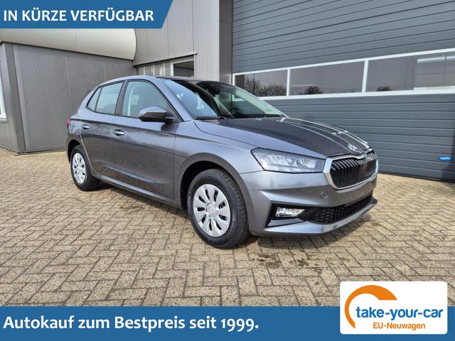 Skoda Fabia - 1.0 TSI 95PS Selection 5-t&uuml;rig R&uuml;ckf.Kamera Parksensoren Sitzheizung Multifunktionslenkrad Klima Skoda-Radio Bluetooth Touchscreen Tempomat Nebelsch. Apple CarPlay + Android Auto Vorlauffahrzeug