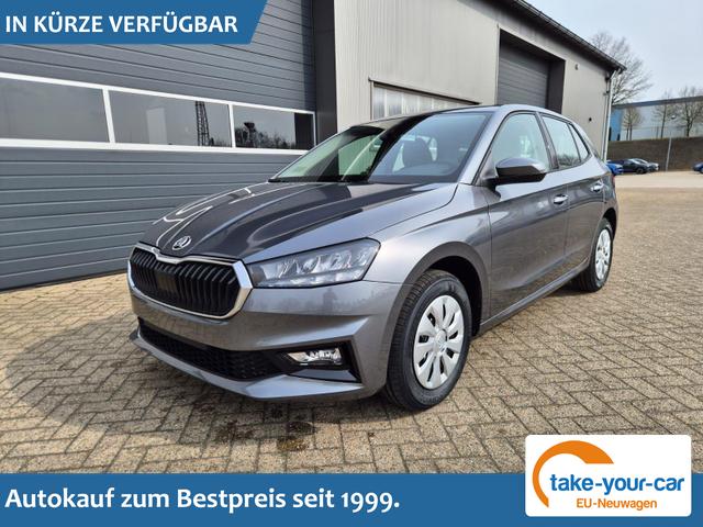 Skoda Fabia - 1.0 TSI 95PS Selection 5-t&uuml;rig R&uuml;ckf.Kamera Parksensoren Sitzheizung Multifunktionslenkrad Klima Skoda-Radio Bluetooth Touchscreen Tempomat Nebelsch. Apple CarPlay + Android Auto Vorlauffahrzeug