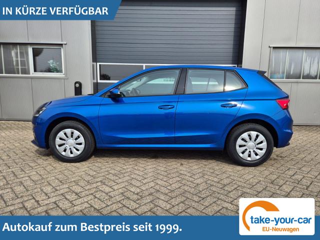 Skoda Fabia - 1.0 TSI 95PS Selection 5-t&uuml;rig R&uuml;ckf.Kamera Parksensoren Sitzheizung Multifunktionslenkrad Klima Skoda-Radio Bluetooth Touchscreen Tempomat Nebelsch. Apple CarPlay + Android Auto Vorlauffahrzeug