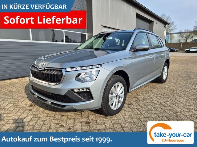 Skoda Kamiq - 1.0 TSI 115PS DSG Selection AHK R&uuml;ckf.Kamera PDC v+h Sitzheizung Klimaautomatik Skoda-Radio Apple CarPlay + Android Auto Tempomat Garantieverl&auml;ngerung 16"LM Vorlauffahrzeug