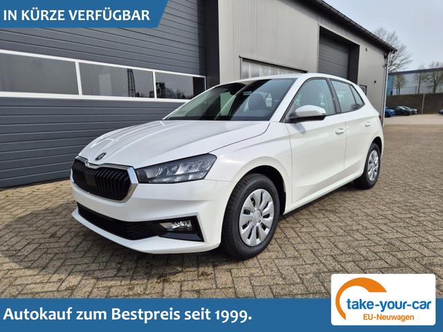 Skoda Fabia - 1.0 TSI 95PS Selection 5-t&uuml;rig R&uuml;ckf.Kamera Parksensoren Sitzheizung Multifunktionslenkrad Klima Skoda-Radio Bluetooth Touchscreen Tempomat Nebelsch. Apple CarPlay + Android Auto Vorlauffahrzeug