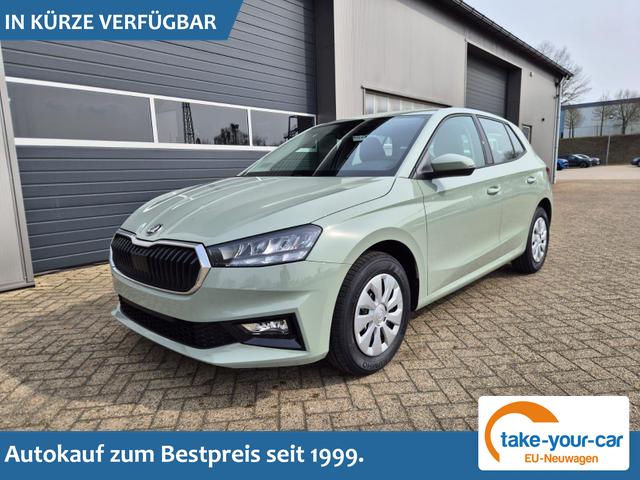 Skoda Fabia - 1.0 TSI 95PS Selection 5-t&uuml;rig R&uuml;ckf.Kamera Parksensoren Sitzheizung Multifunktionslenkrad Klima Skoda-Radio Bluetooth Touchscreen Tempomat Nebelsch. Apple CarPlay + Android Auto Vorlauffahrzeug