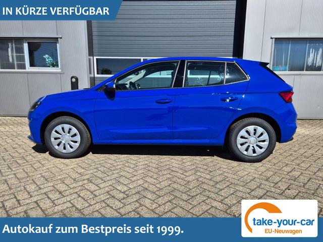 Skoda Fabia - 1.0 TSI 95PS Selection 5-t&uuml;rig R&uuml;ckf.Kamera Parksensoren Sitzheizung Multifunktionslenkrad Klima Skoda-Radio Bluetooth Touchscreen Tempomat Nebelsch. Apple CarPlay + Android Auto Vorlauffahrzeug