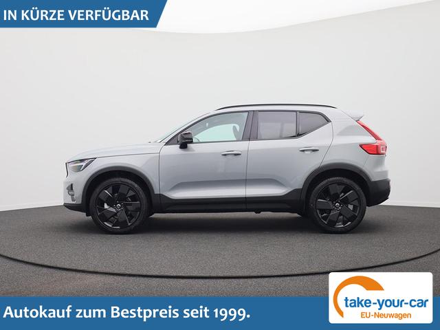 Volvo XC40 - 2.0 Black Edition Plus B4 Mild-Hybrid 197PS Automatik elektr. PanoDach R&uuml;ckf.Kamera PDC v+h ACC el.Heckklappe Harman/Kardon-Sound Klimaautomatik Sitzheizung Lenkradheizung Apple CarPlay Android Auto 20-LM Vorlauffahrzeug