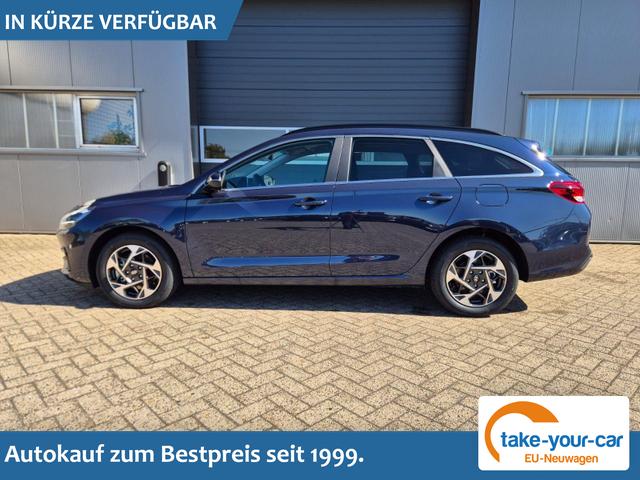 Hyundai i30 Kombi - 1.6 T-GDI 150PS Automatik Trend Sitzheizung Lenkradheizung Klimaautomatik PDC v+h R&uuml;ckf.Kamera Navi Apple CarPlay + Android Auto 16"LM Vorlauffahrzeug