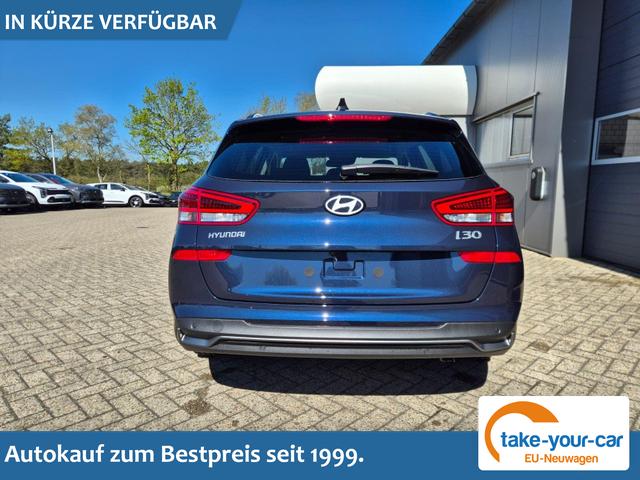 Hyundai i30 Kombi - 1.6 T-GDI 150PS Automatik Trend Sitzheizung Lenkradheizung Klimaautomatik PDC v+h R&uuml;ckf.Kamera Navi Apple CarPlay + Android Auto 16"LM Vorlauffahrzeug