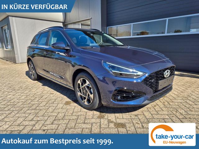 Hyundai i30 Kombi - 1.6 T-GDI 150PS Automatik Trend Sitzheizung Lenkradheizung Klimaautomatik PDC v+h R&uuml;ckf.Kamera Navi Apple CarPlay + Android Auto 16"LM Vorlauffahrzeug