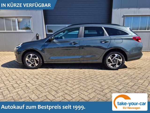 Hyundai i30 Kombi - 1.6 T-GDI 150PS Automatik Trend Sitzheizung Lenkradheizung Klimaautomatik PDC v+h R&uuml;ckf.Kamera Navi Apple CarPlay + Android Auto 16"LM Vorlauffahrzeug