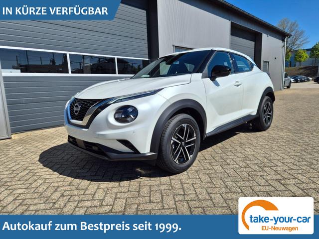 Nissan Juke - 1.0 DIG-T 114PS N-Connecta Teil-Leder Klimaautomatik PDC v+h R&uuml;ckf.Kamera Bluetooth Touchscreen Apple CarPlay Android Auto 17"LM Vorlauffahrzeug