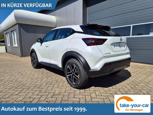Nissan Juke - 1.0 DIG-T 114PS N-Connecta Teil-Leder Klimaautomatik PDC v+h R&uuml;ckf.Kamera Bluetooth Touchscreen Apple CarPlay Android Auto 17"LM Vorlauffahrzeug