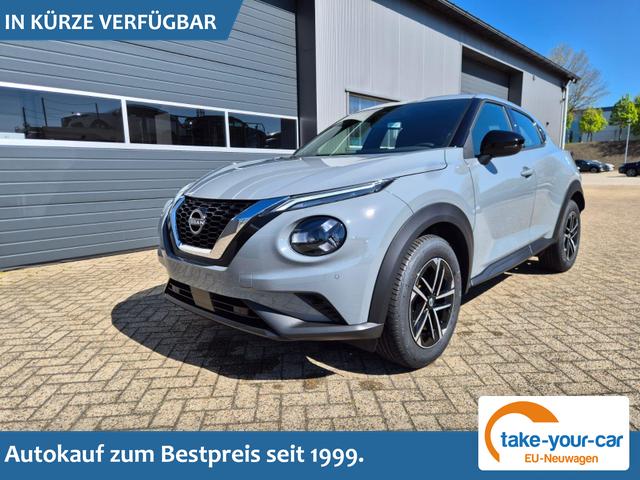Nissan Juke - 1.0 DIG-T 114PS N-Connecta Teil-Leder Klimaautomatik PDC v+h R&uuml;ckf.Kamera Bluetooth Touchscreen Apple CarPlay Android Auto 17"LM Vorlauffahrzeug