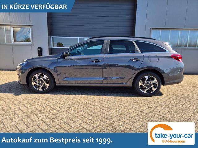 Hyundai i30 Kombi - 1.5 T-GDI 150PS Automatik Trend Sitzheizung Lenkradheizung Klimaautomatik PDC v+h R&uuml;ckf.Kamera Navi Apple CarPlay + Android Auto 16"LM Vorlauffahrzeug