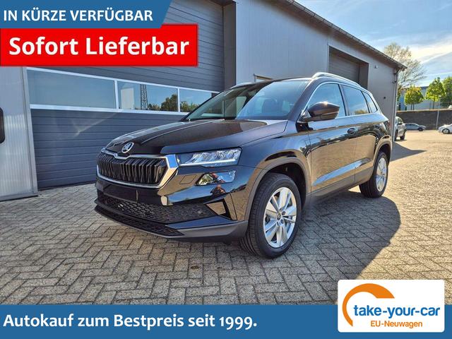 Skoda Karoq - 1.5 TSI 150PS DSG Selection Klimaautomatik Sitzheizung Lenkradheizung ACC PDC v+h R&uuml;ckf.Kamera abg.Scheiben Apple CarPlay Android Auto 17"LM Vorlauffahrzeug