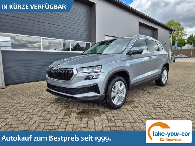 Skoda Karoq - 1.5 TSI 150PS DSG Selection Klimaautomatik Sitzheizung Lenkradheizung ACC PDC v+h R&uuml;ckf.Kamera abg.Scheiben Apple CarPlay Android Auto 17"LM Vorlauffahrzeug